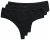 Ulla Popken 838637 Perizoma confezione da 3 Nero - Slip - 