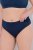 Ulla Popken 838637 Perizoma confezione da 3 Blu scuro - Slip - 