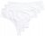 Ulla Popken 838637 Perizoma confezione da 3 Bianco - Slip - 