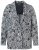 Ulla Popken 838656 Blazer a fiori Bianco - Blazer - Blazer Taglie Forti da Donna