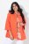 Ulla Popken 838658 Giacca Corallo - Giacche - Giacche taglie forti da donna