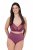 Ulla Popken 838675 Slip a vita alta Viola scuro - Slip - 