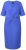 Ulla Popken 838765 Abito in jersey a maniche corte con scollo a V Blu grigio - Vestiti midi - Abiti midi taglie comode