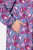 Ulla Popken 838839 Abito chemisier fantasia Petrolio - Vestiti midi - Abiti midi taglie comode