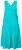 Ulla Popken 839135 Abito lungo senza maniche Turchese - Vestiti maxi - Abiti maxi taglie forti
