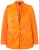 Ulla Popken 839607 Blazer in raso stampato Arancione chiaro - Blazer - Blazer Taglie Forti da Donna