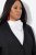 Ulla Popken 839843 Blazer plissettato Nero - Blazer - Blazer Taglie Forti da Donna