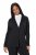 Ulla Popken 839843 Blazer plissettato Nero - Blazer - Blazer Taglie Forti da Donna