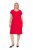Ulla Popken 839896 Abito in jersey con strass Rosa - Abiti da sera - Abiti da sera taglie forti