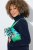 Ulla Popken 840024 Giacca antipioggia animalier Verde menta - Abbigliamento antipioggia - 