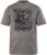 JP1880 Beer King Design Vintage Looking T-Shirt Gray - Magliette - Magliette Uomo Taglie Forti