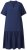 Ulla Popken 840367 Abito midi a maniche corte con scollo a V Blu scuro - Vestiti midi - Abiti midi taglie comode