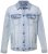Men+ 394 Giacca di jeans con taschini Azzurro - Giubbotti - Giubbotti Uomo Taglie Forti