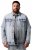 Men+ 394 Giacca di jeans con taschini Azzurro - Giubbotti - Giubbotti Uomo Taglie Forti