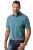 JP1880 Polo Shirt Short Sleeve Pique VIntage Teal - Polo - Polo Uomo Taglie Forti