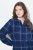 Ulla Popken 840929 Abito a quadri Blu scuro - Vestiti midi - Abiti midi taglie comode