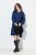 Ulla Popken 840929 Abito a quadri Blu scuro - Vestiti midi - Abiti midi taglie comode