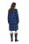 Ulla Popken 840929 Abito a quadri Blu scuro - Vestiti midi - Abiti midi taglie comode