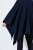 Ulla Popken 841117 Poncho in maglia oversize con strass Blu scuro - Poncho e mantelle - 