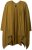 Ulla Popken 841117 Poncho in maglia oversize con strass Verde oliva - Poncho e mantelle - 