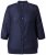 Ulla Popken 841127 Camicetta Blu scuro - Camicette - Bluse Taglie Forti per Ogni Giorno