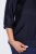 Ulla Popken 841127 Camicetta Blu scuro - Camicette - Bluse Taglie Forti per Ogni Giorno
