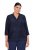 Ulla Popken 841127 Camicetta Blu scuro - Camicette - Bluse Taglie Forti per Ogni Giorno