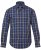 JP1880 Checked Shirt Long Sleeve Kent Collar Anthracite - Camicie - Camicie Taglie Forti Uomo
