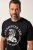 JP1880 T-Shirt Chest Print Bone Force Black - Magliette - Magliette Uomo Taglie Forti