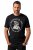 JP1880 T-Shirt Chest Print Bone Force Black - Magliette - Magliette Uomo Taglie Forti