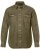 JP1880 Denim Shirt Long Sleeve Olive Green - Camicie - Camicie Taglie Forti Uomo