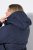 Ulla Popken 841360 Giacca trapuntata Blu scuro - Giacche - Giacche taglie forti da donna
