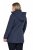 Ulla Popken 841360 Giacca trapuntata Blu scuro - Giacche - Giacche taglie forti da donna