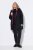Ulla Popken 841398 Cappotto Nero - Cappotti - Cappotti taglie forti da donna