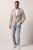 JP1880 Jacket Business Checked Beige - Abiti - Abiti da Uomo Taglie Forti