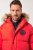 JP1880 Parka Quilted Faux Fur Hood Red - Giubbotti - Giubbotti Uomo Taglie Forti