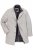 JP1880 841583 Cappotto in lana con fodera staccabile Grigio - Giubbotti - Giubbotti Uomo Taglie Forti