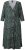 Ulla Popken 841839 Abito in jersey animalier con maniche a 3/4 Verde scuro - Vestiti midi - Abiti midi taglie comode