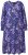 Ulla Popken 841873 Abito midi a fiori Blu scuro - Vestiti midi - Abiti midi taglie comode