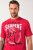 JP1880 T-Shirt Short Sleeve Serpent Red - Magliette - Magliette Uomo Taglie Forti