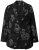 Ulla Popken 841901 Blazer fantasia Nero - Blazer - Blazer Taglie Forti da Donna