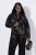 Ulla Popken 841901 Blazer fantasia Nero - Blazer - Blazer Taglie Forti da Donna