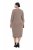 Ulla Popken 841952 Abito in felpa con scollo a V Marrone chiaro - Abiti - Vestiti per tutte le taglie