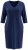 Ulla Popken 841952 Abito in felpa con scollo a V Blu scuro - Abiti - Vestiti per tutte le taglie