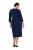 Ulla Popken 841952 Abito in felpa con scollo a V Blu scuro - Abiti - Vestiti per tutte le taglie