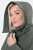 Ulla Popken 842008 Cappotto tecnico Verde - Cappotti - Cappotti taglie forti da donna