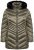 Ulla Popken 842013 Giacca trapuntata Marrone chiaro - Giacche - Giacche taglie forti da donna