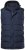 Men+ 433 Gilet trapuntato con cappuccio Blu scuro - Giubbotti - Giubbotti Uomo Taglie Forti
