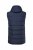 Men+ 433 Gilet trapuntato con cappuccio Blu scuro - Giubbotti - Giubbotti Uomo Taglie Forti