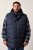 Men+ 433 Gilet trapuntato con cappuccio Blu scuro - Giubbotti - Giubbotti Uomo Taglie Forti